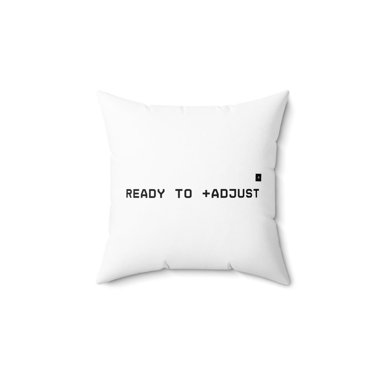 "Figuring It Out" Square Pillow