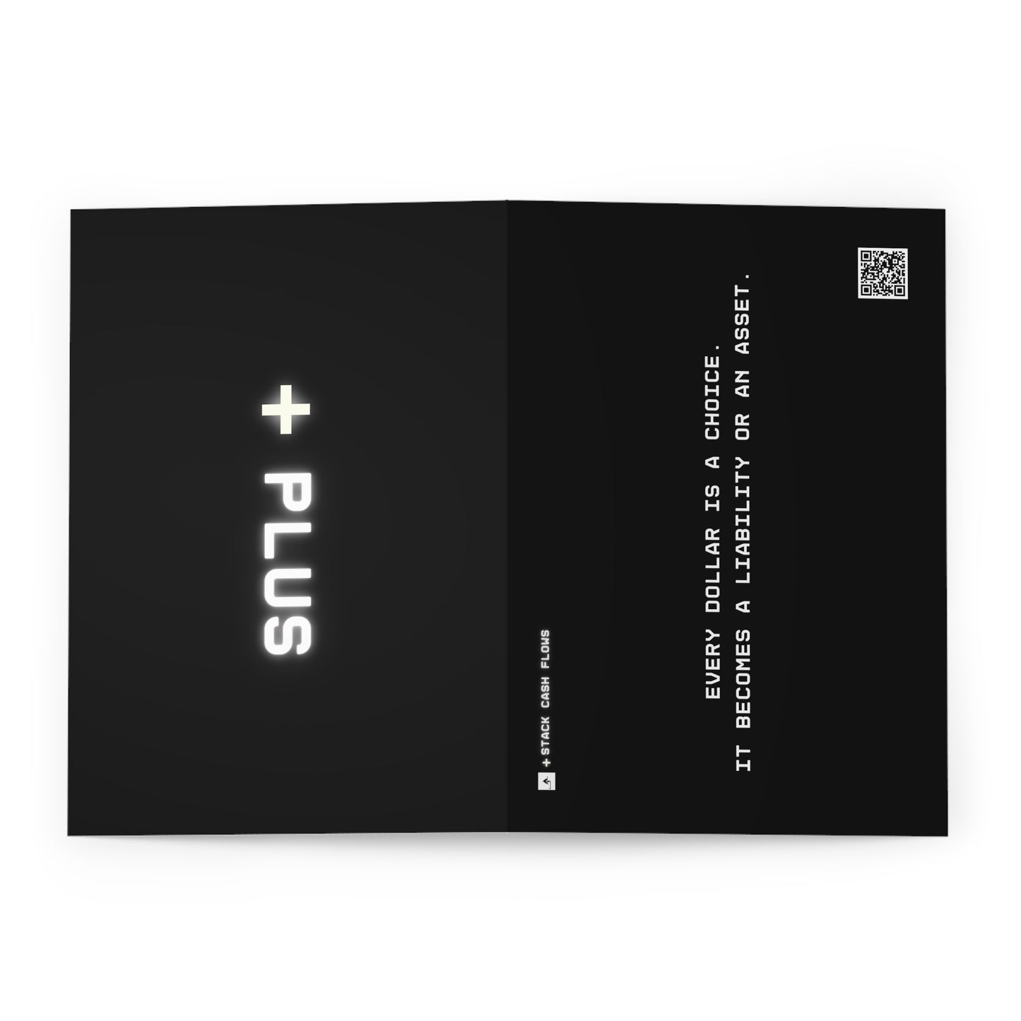 "Stack Cash Flows" Motivational Card Pack (5 Pack)