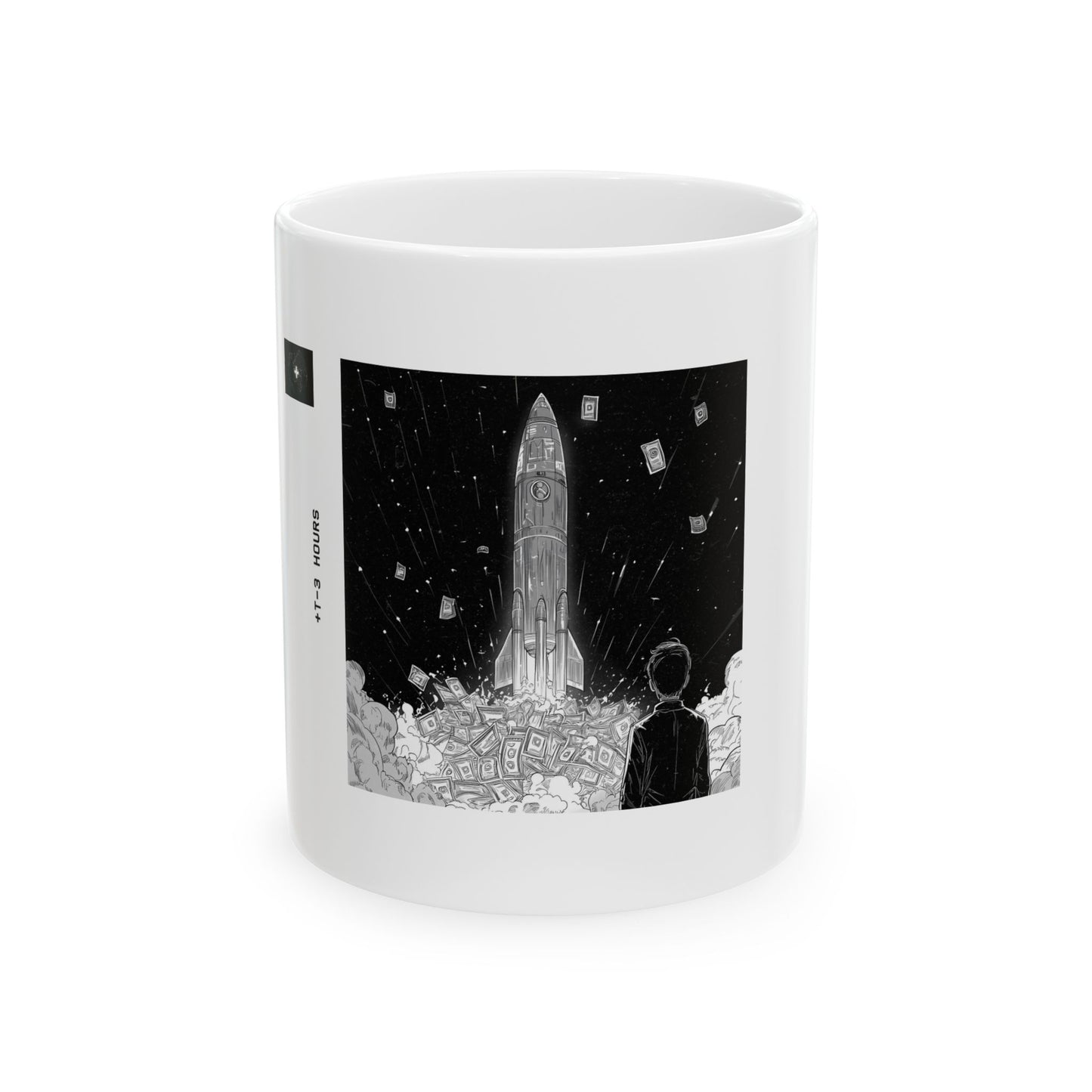 "T-3 HOURS" 11oz Mug