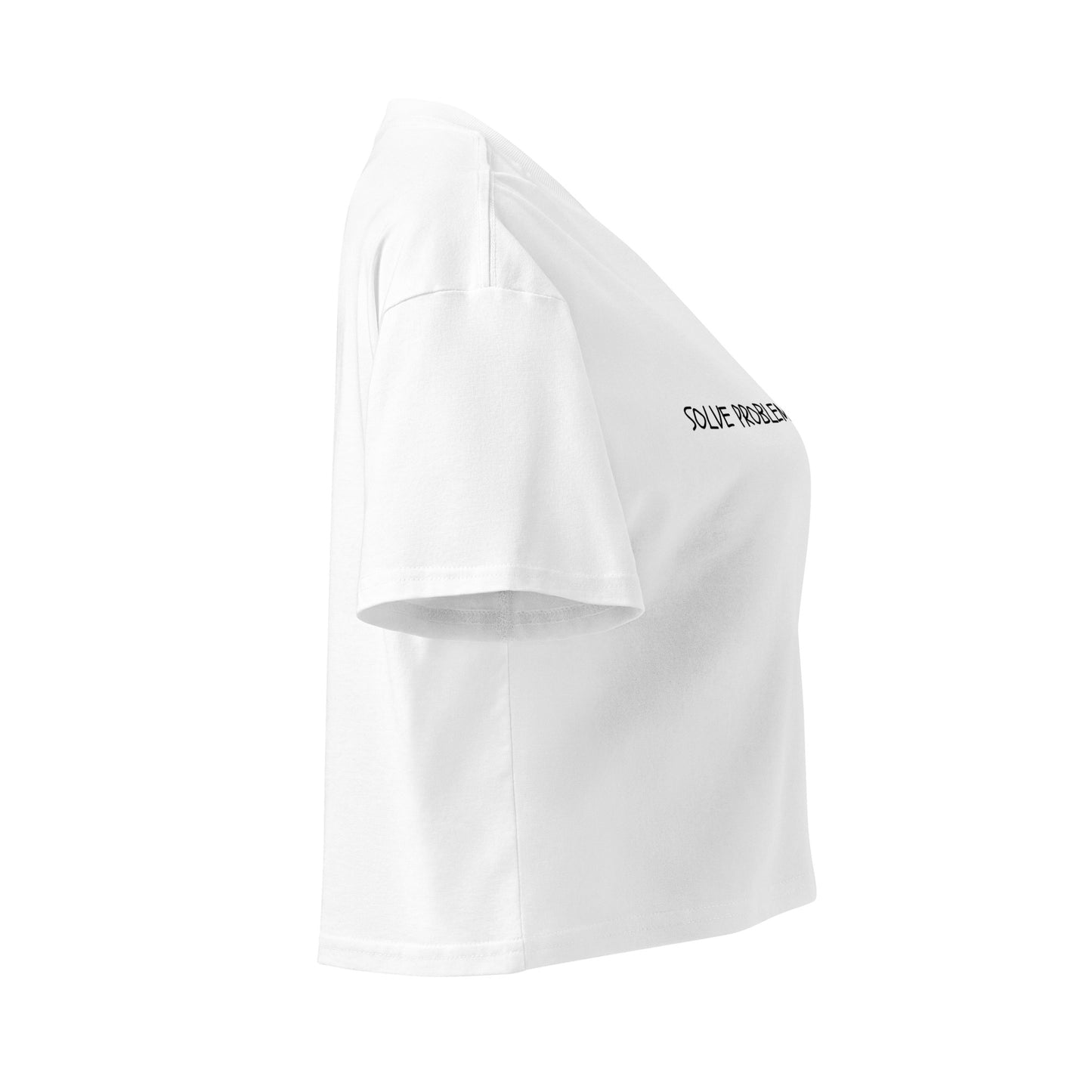 "Solve Problems" Cropped Tee