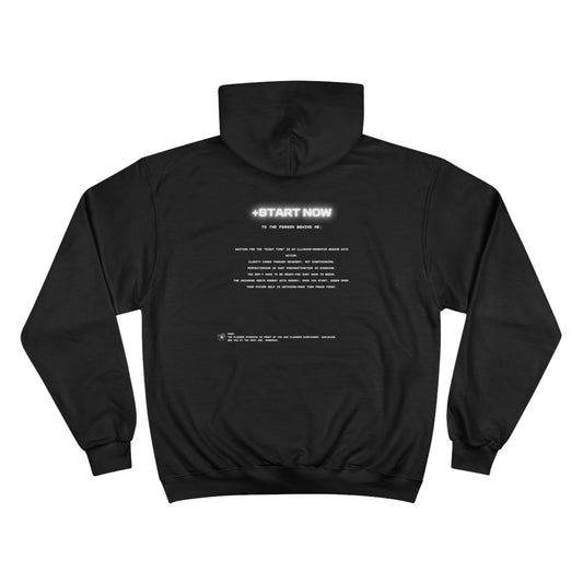 "+Start Now"  Hoodie