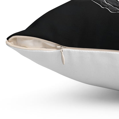"Save Yourself First" Square Pillow