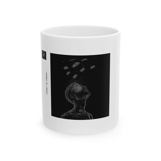 "MONEY IS ENERGY GRAFFITI" 11oz Mug