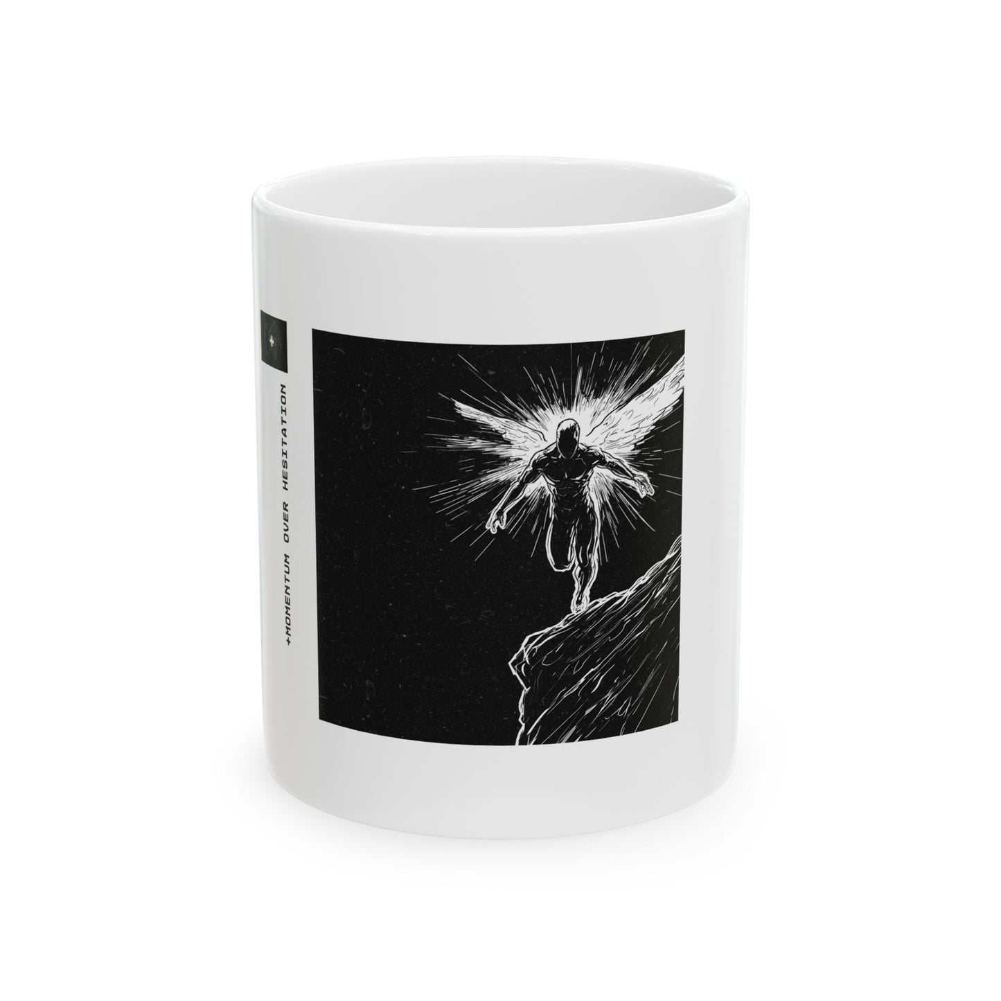 "Momentum Over Hesitation" 11oz Mug
