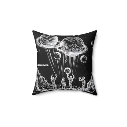 "Us Forever" Square Pillow