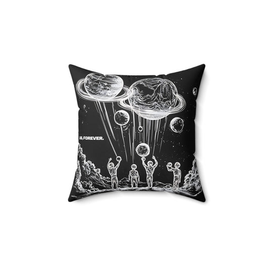 "Us Forever" Square Pillow