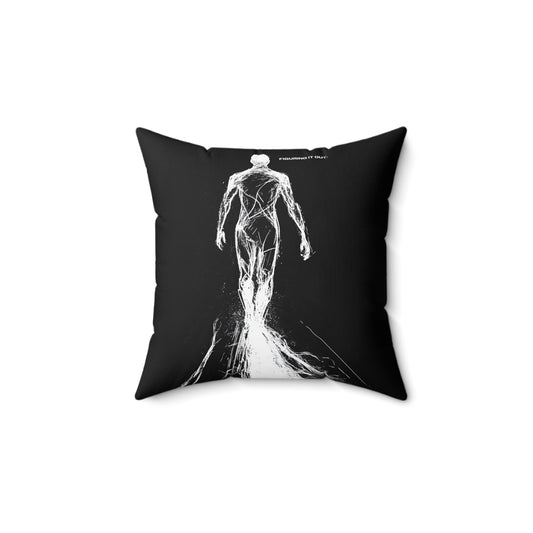"Figuring It Out" Square Pillow