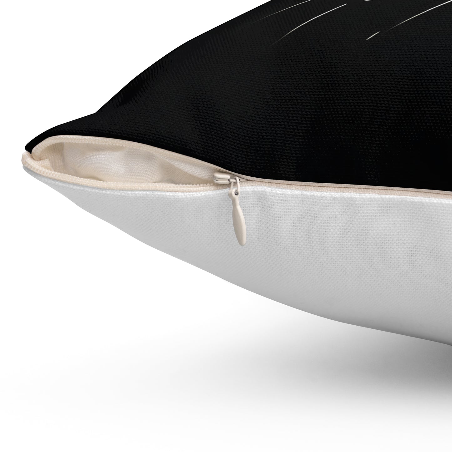 "Get everything." Square Pillow