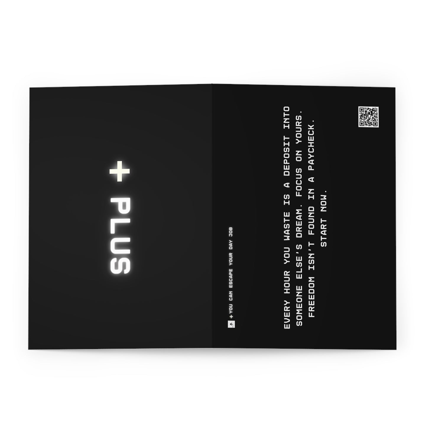 "Every hour you waste" Motivational Card Pack (5 Pack)