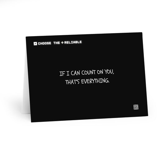 "Count On You" Motivational Card Pack (5 Pack)