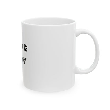 "MONEY IS ENERGY GRAFFITI" 11oz Mug