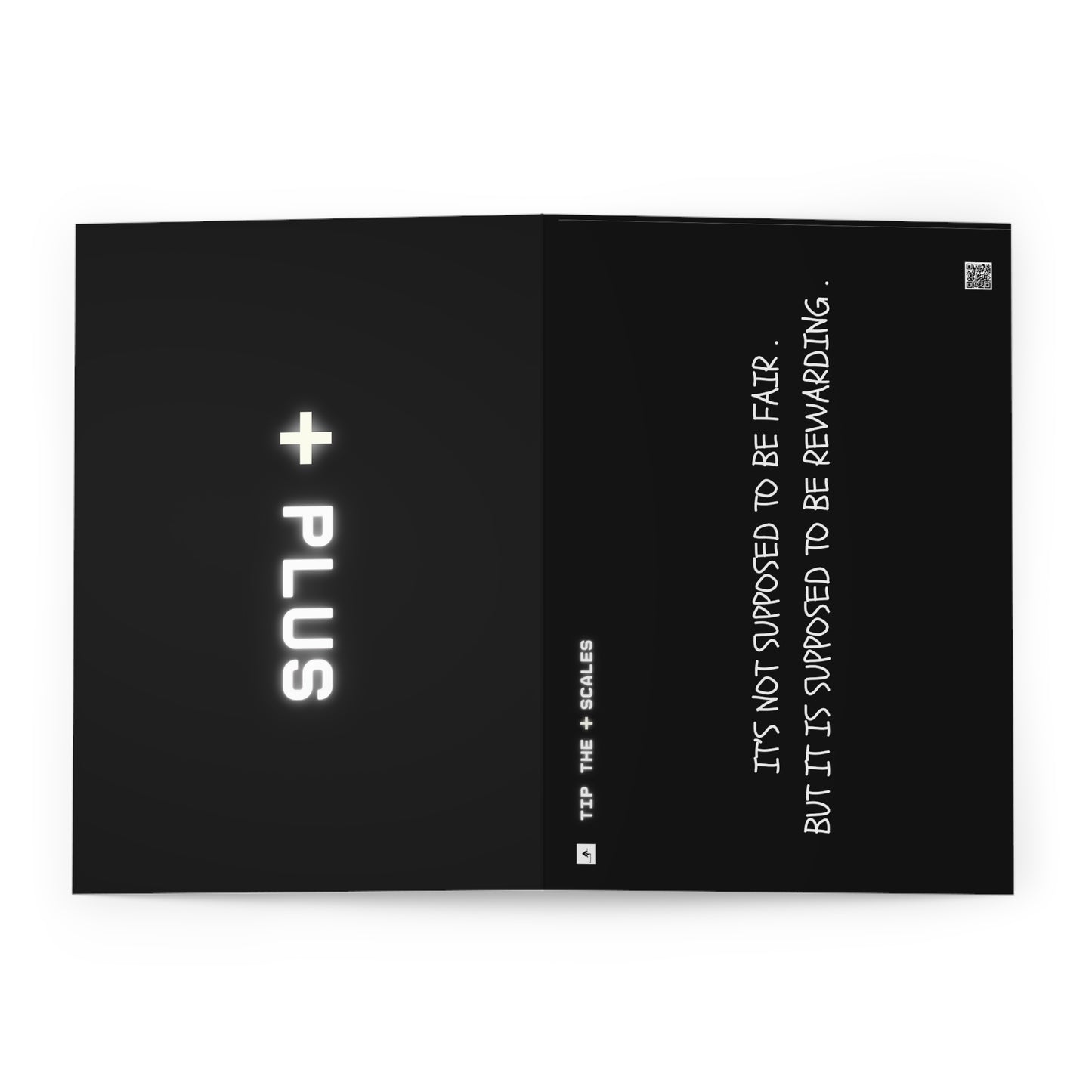 "It's Not Supposed To Be Fair" Motivational Card Pack (5 Pack)