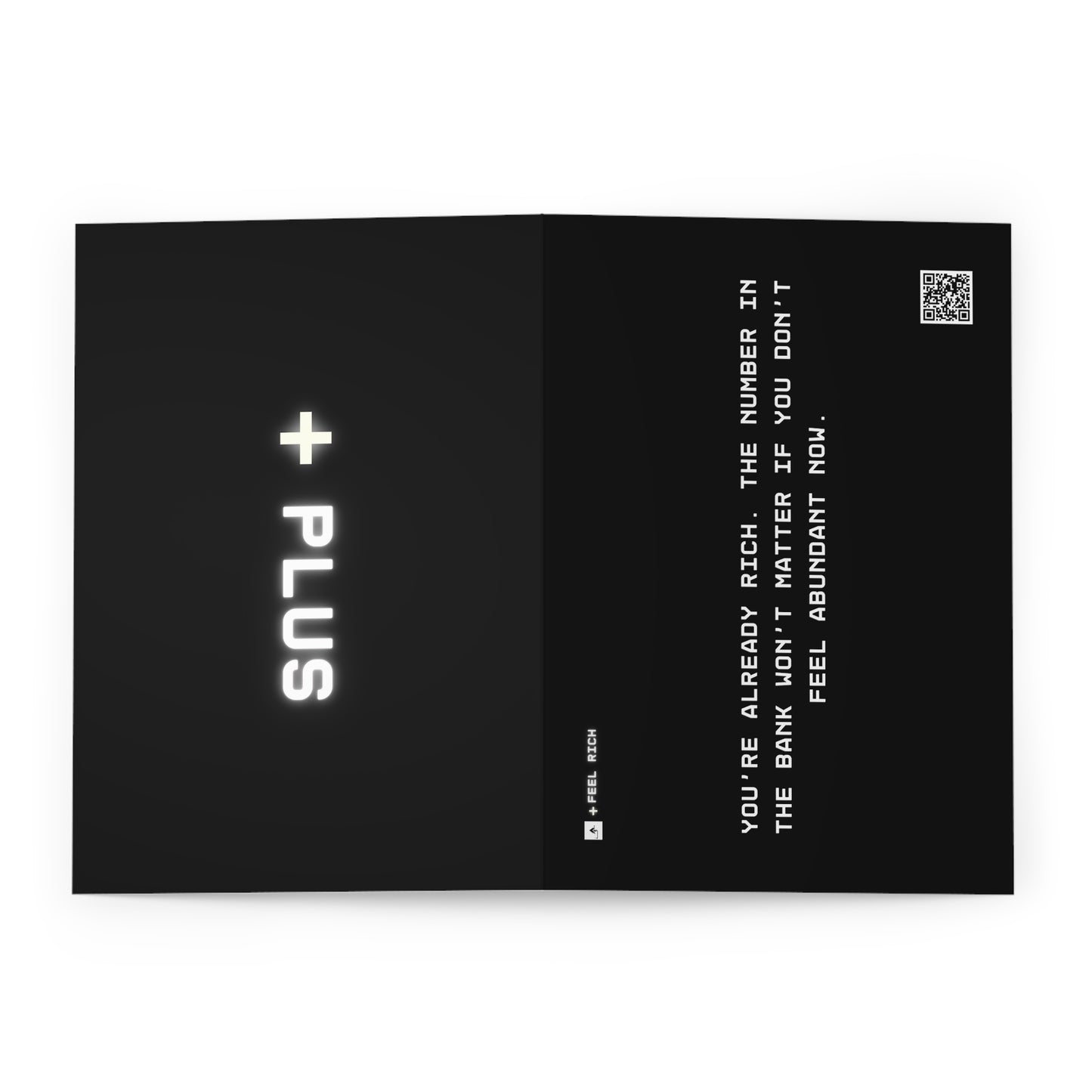 "+Feel Rich" Motivational Card Pack (5 Pack)
