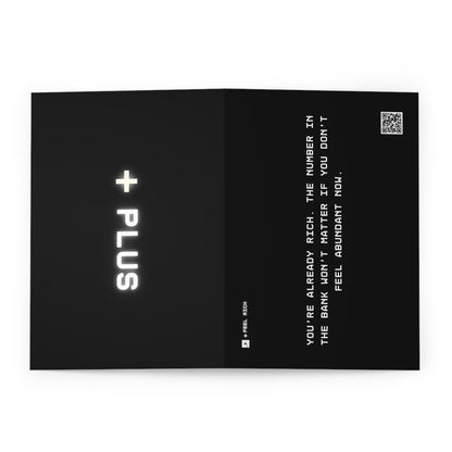"+Feel Rich" Motivational Card Pack (5 Pack)