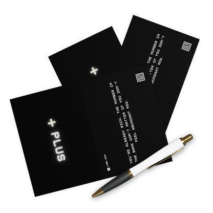 "+Feel Rich" Motivational Card Pack (5 Pack)