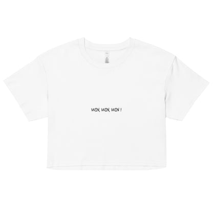 "Win!" Cropped Tee