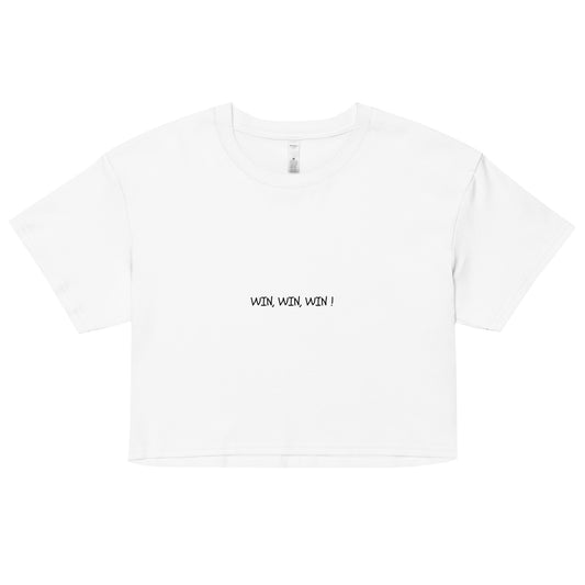 "Win!" Cropped Tee