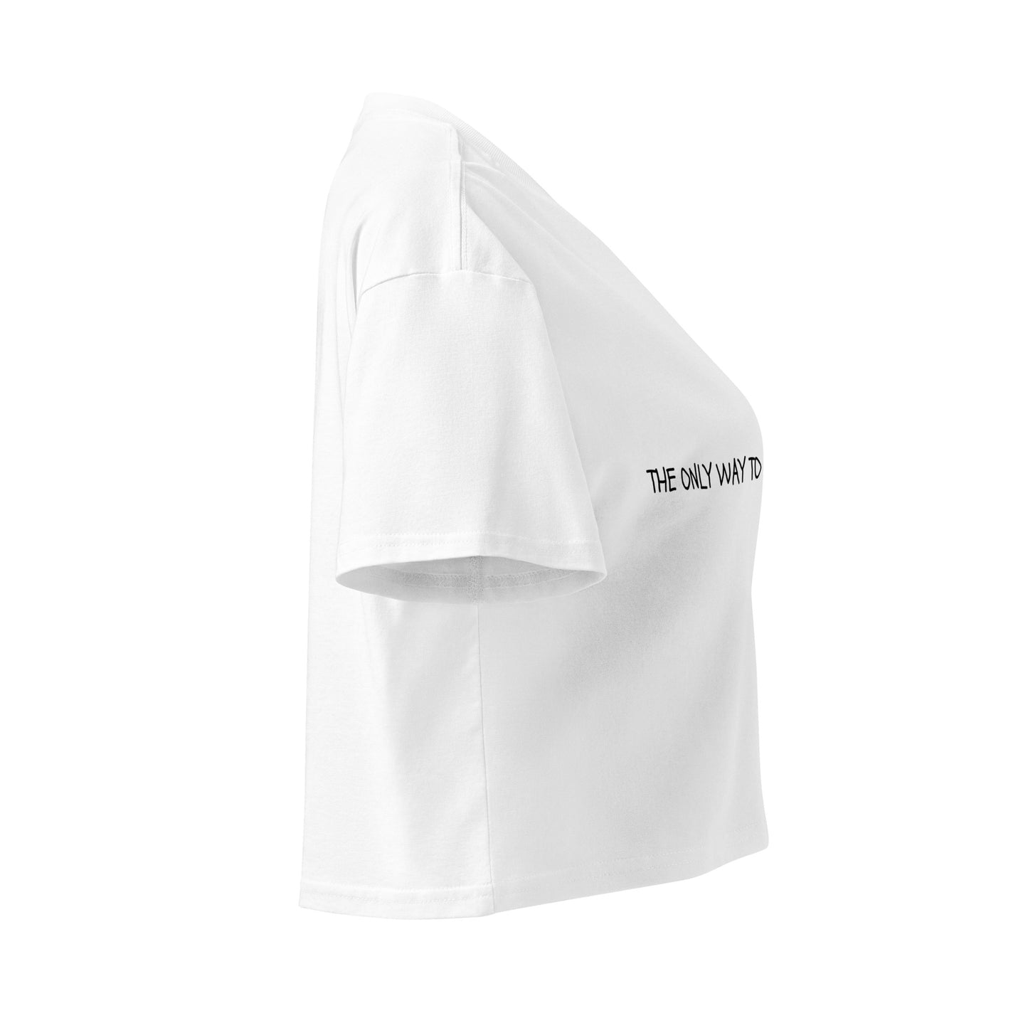 "The Only Way To Win" Cropped Tee